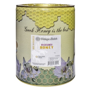 Raw Greek Wildflower Honey