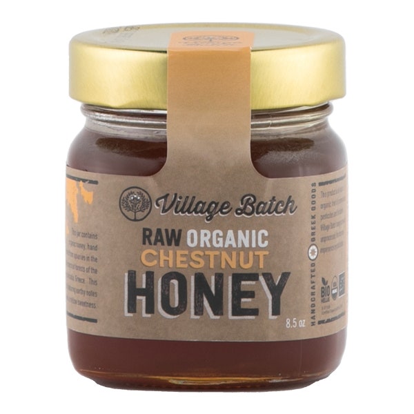Raw Organic Chestnut Honey