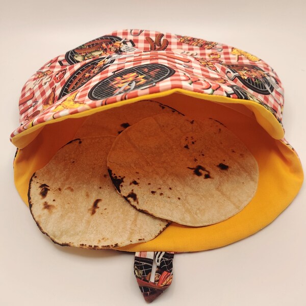 Microwaveable Tortilla Warmer, Tortilla Warmer Pouch, Mother's Day, Pancake, Naan, Tortilla Keeper, Padded Warmer