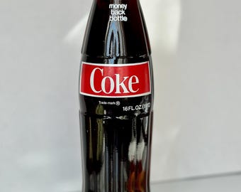 Vintage Full Coke Bottles- 16oz