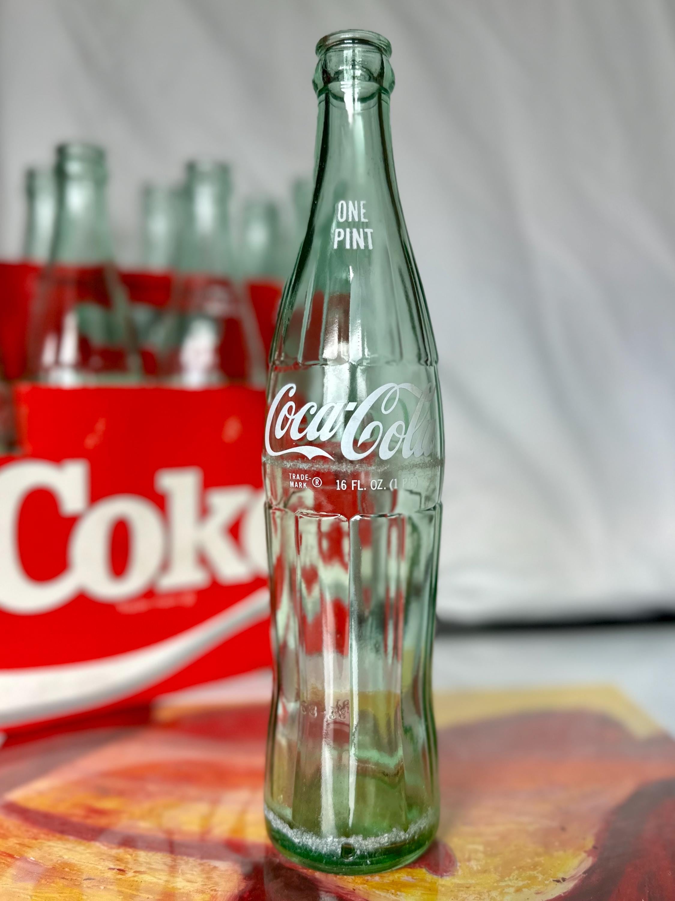 Coca cola vintage glass bottle - Etsy 日本