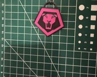 Kpop Demon Hunter Keychain | Anime-Inspired Key Ring | Demon Core Aesthetic | Kpop Idol Merch | Gift for Kpop Fans | 3D Printed Keychain