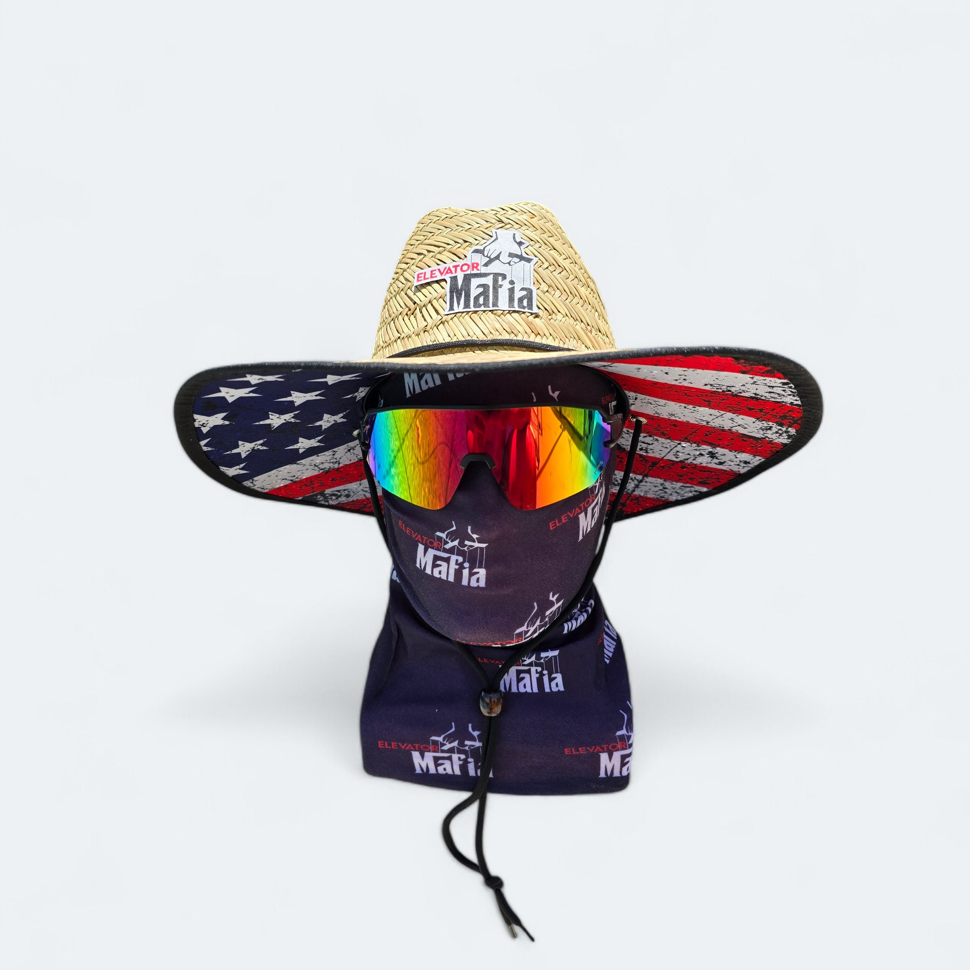 Elevator Mafia Straw Hat - Etsy