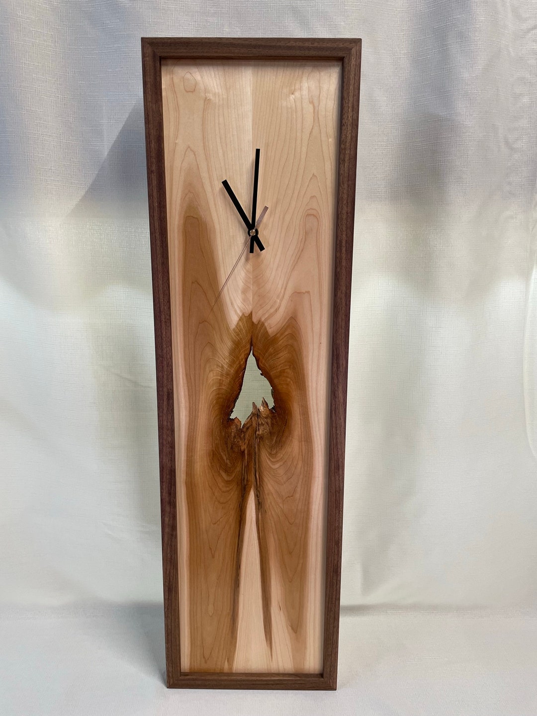 Handcrafted Pendulum Wood Wall Clock Berkshire Etsy
