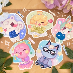 Villager Vinyl Stickers ACNH Stickers and Decals