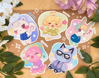 Villager Vinyl Stickers ACNH Stickers and Decals