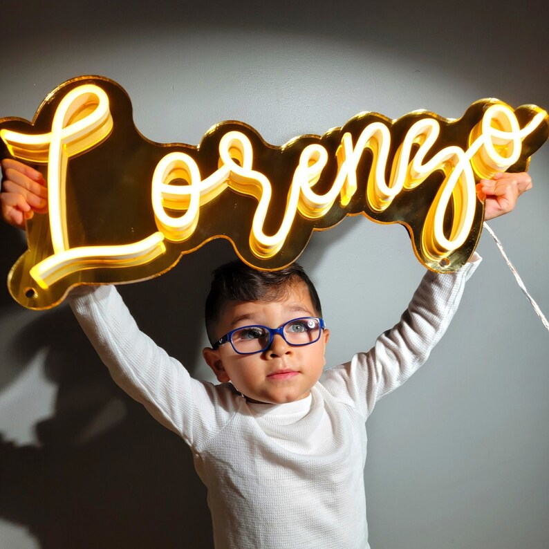 Custom Neon Sign Battery Operated Neon Light Bar Sign Etsy