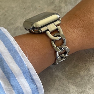 [SILVER TAG]Apple Watch Chain Strap ユニセックス SILVER TAG]Apple Watch Chain Strap ユニセックス 腕時計