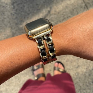 pulsera de reloj apple watch mujer louis vuitton