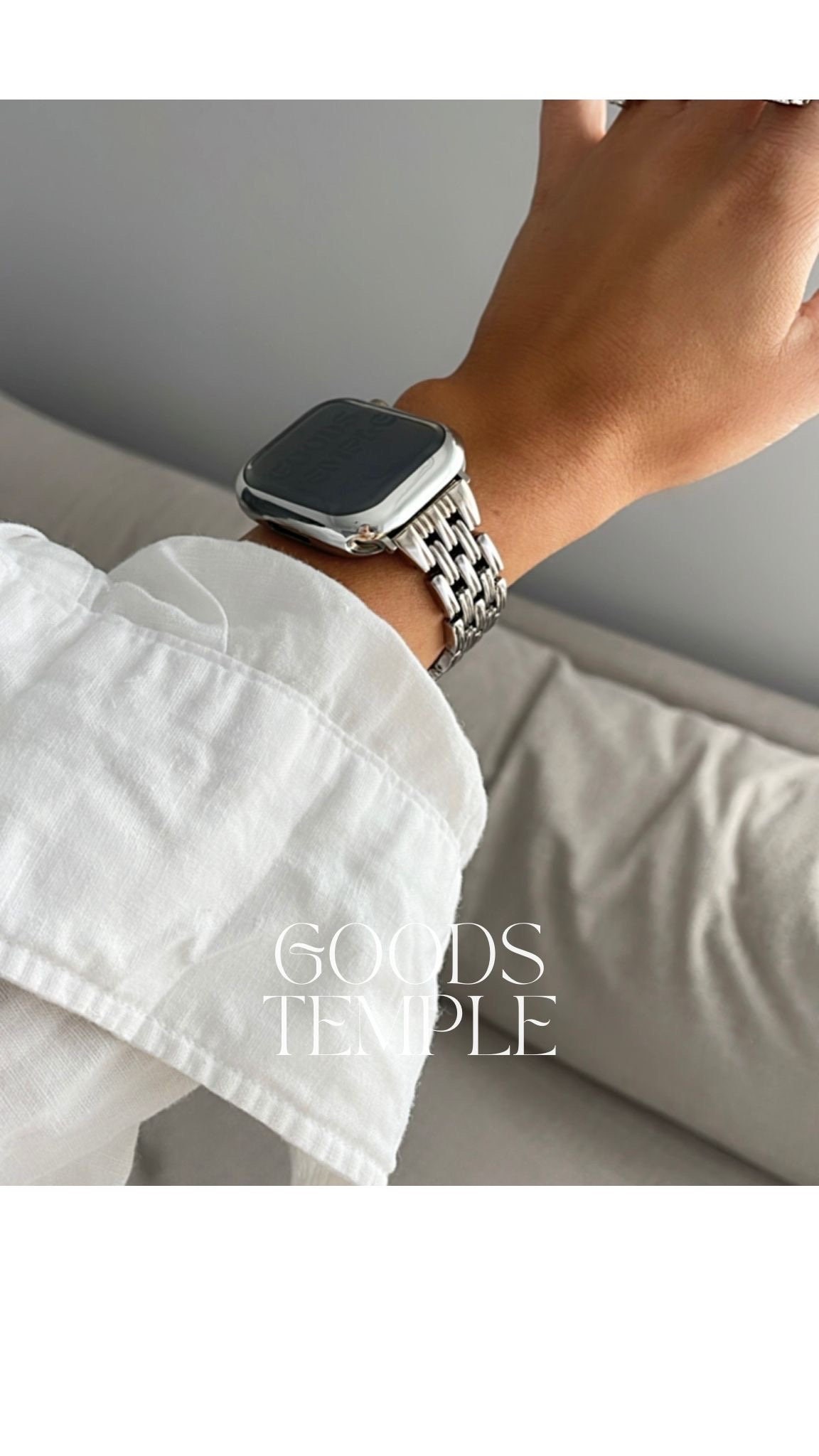Fashionable Apple Watch Band Gold Silver Rose Gold Black Metal for 9 8 7 6 5 SE 38mm 40mm 41mm 42mm 44mm 45mm 49mm Luxury Strap Gift for her