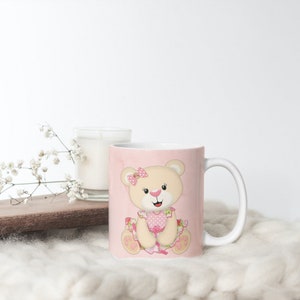 Special teddy bear mug. Great gift for you, your family and friends!