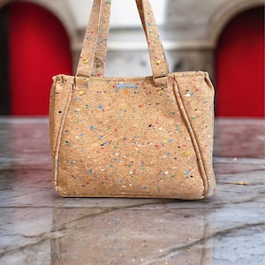 Bolso de corcho/Bolso de corcho/Bolso de hombro de corcho/Corcho/Bolso/Bolso de hombro/Bolso vegano/Regalo para ella/Cuero de corcho
