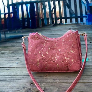 Gorgeous Cork purse/Cork bag/Cork Crossbody bag/Cork Shoulder bag/Cork Handbag/Cork/Vegan/Cork Leather