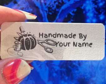 Custom Fabric Labels: Iron On or Sew On, Personalized Name Tags