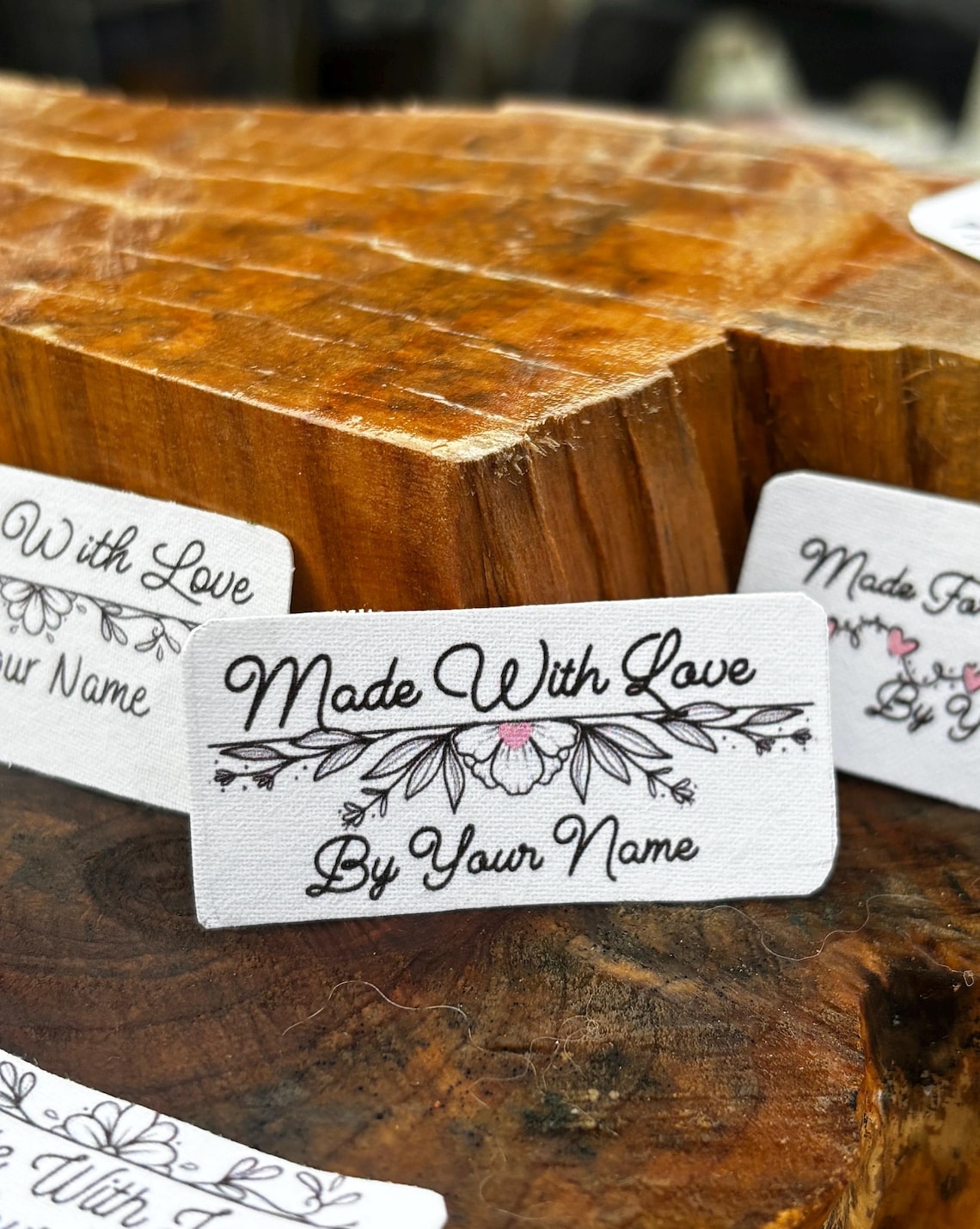 Handmade Rug Label Custom Fabric Labels: Iron on or Sew On, Personalized Name Tags - Etsy