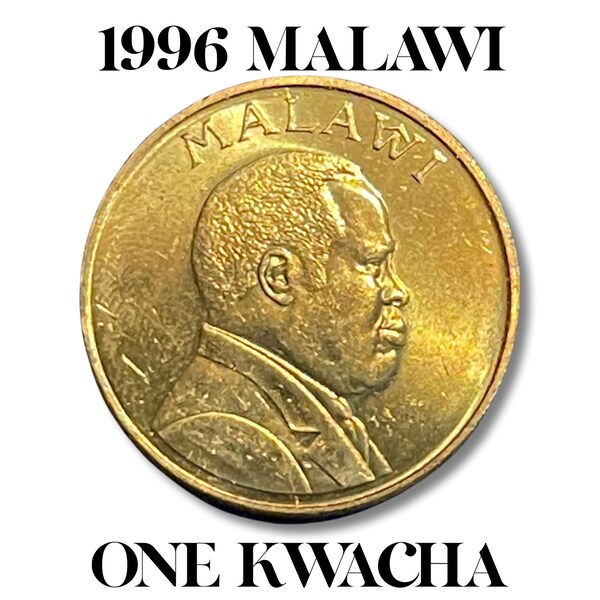 1996 Malawi One KWACHA coin!!