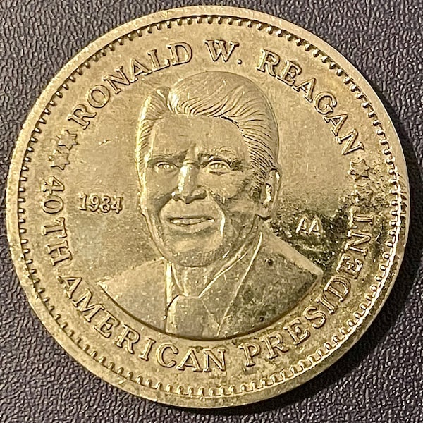 AWESOME 1984 Reagan double eagle Memorial coin!!