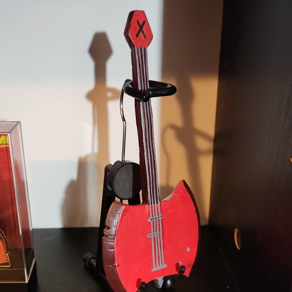 Adventure Time Marceline Axe Bass Clay Figurine With Stand