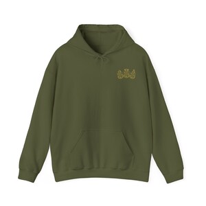 Felpa con cappuccio Forgiata da The Creed / Capo della Marina degli Stati Uniti / Capo senior / Capo principale immagine 8