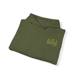 Felpa con cappuccio Forgiata da The Creed / Capo della Marina degli Stati Uniti / Capo senior / Capo principale immagine 9