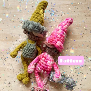 The Magical Elf Crochet Pattern / NO SEW Crochet Pattern / Holiday Gift / Stocking Filler /