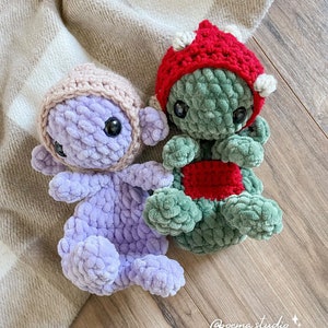 Bitty Whimsy Folk / Crochet Pattern / Whimsical Friends image 8