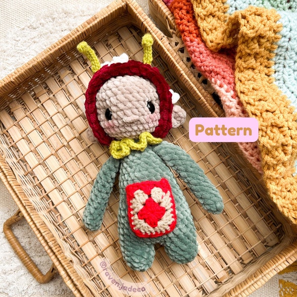 Mini Cottage Whimsy Crochet Pattern  / Crochet Pattern / Forest People Crochet Pattern / Amigurimi Pattern / Mushroom Crochet / Whimsy Folks