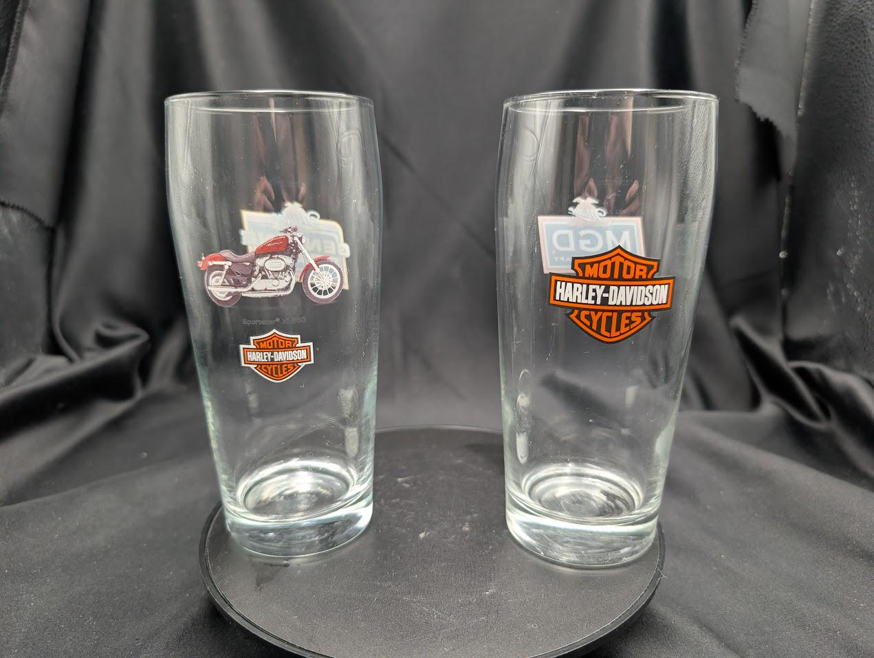 Harley Davidson Beer Glass - Etsy