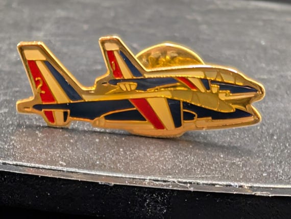 Vintage Dassault Alpha Jet Enamel Pin