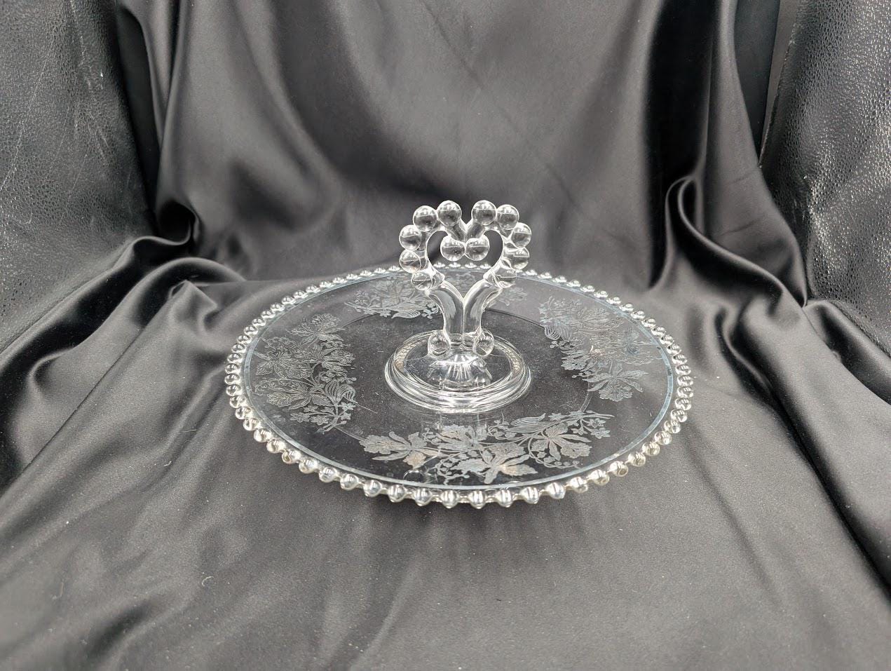 Candlewick cake stand - Etsy 日本