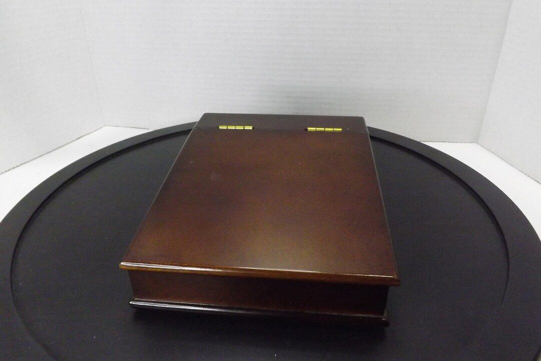 Vintage 1992 Bombay Company Mini Lap Desk / Writing Box Cherry Etsy