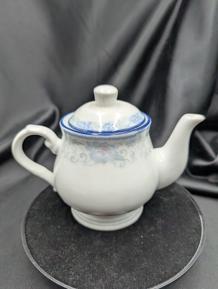ヴィンテージ 中国 景徳鎮 磁器 ティーポット 青と白 - Etsy 日本