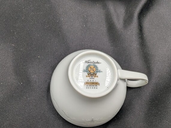 ヴィンテージ ノリタケ ホワイトブルック ティーカップ＆ソーサー