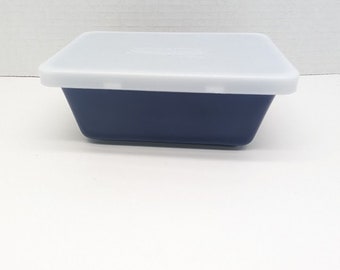 Temp-Tations Cobalt Mini Baking Dish / Loaf Pan with Lid