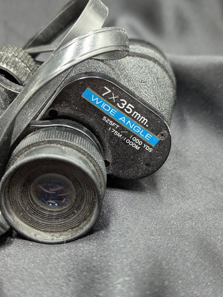 ぴーこ Tasco Zip 2001 Binoculars 7 X 35mm Wide Angle - Etsy