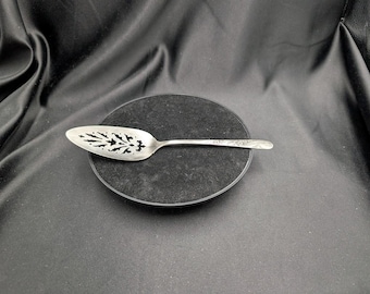 Vintage Silverpläterad tårtbestick Brudkrans Av Tudor Plate Oneida Community