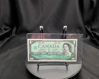 1967 Canada Centennial 1 Dollar Banknote Canadian Confederation Note