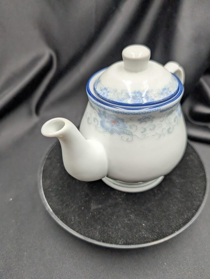 ヴィンテージ 中国 景徳鎮 磁器 ティーポット 青と白 - Etsy 日本