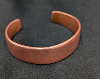 Cupper Solid Cuff Bracelet