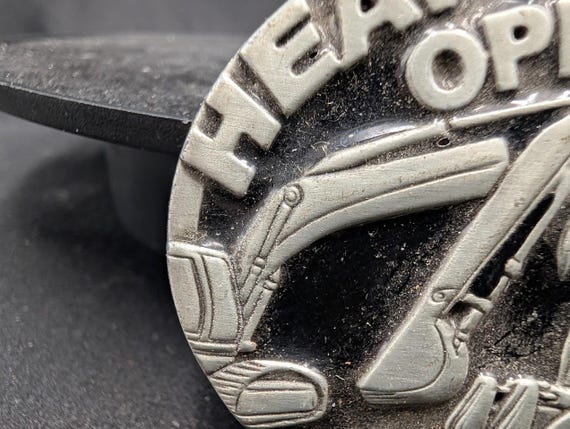 Heavy Equipment Operator Serial Numbered Belt Buc… - image 2