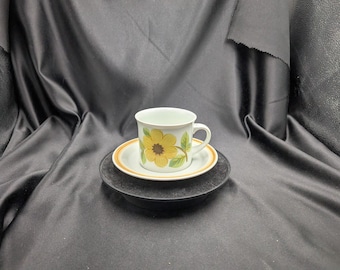 Summer Days Lambeth Stoneware Cup and Saucer Royal Doulton