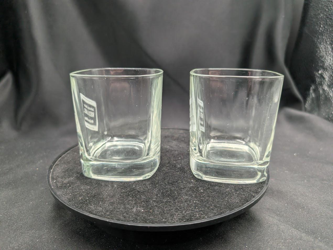 Vintage Johnnie Walker Red Whisky Rocks Glass Pair - Etsy