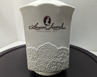 Vintage 1980S Laura Secord Keksdose Dose Deckel Keramik