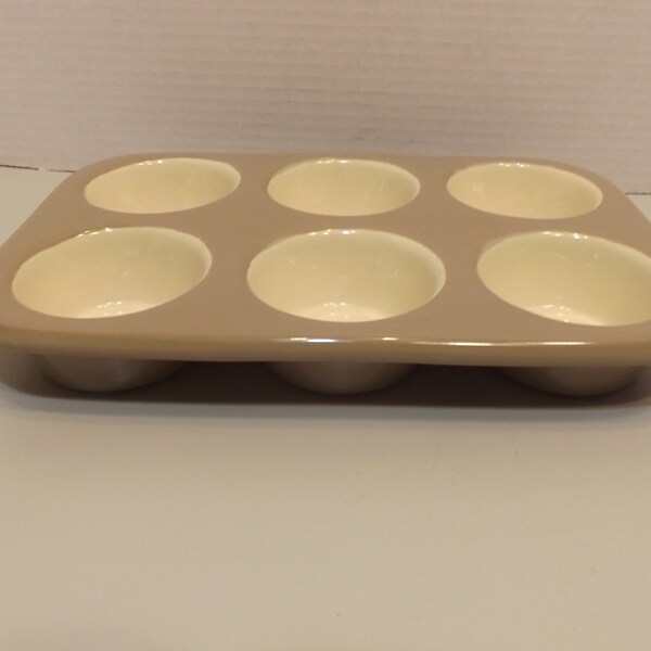 Natural Elements 6 Muffin/Cupcake Keramik Backform