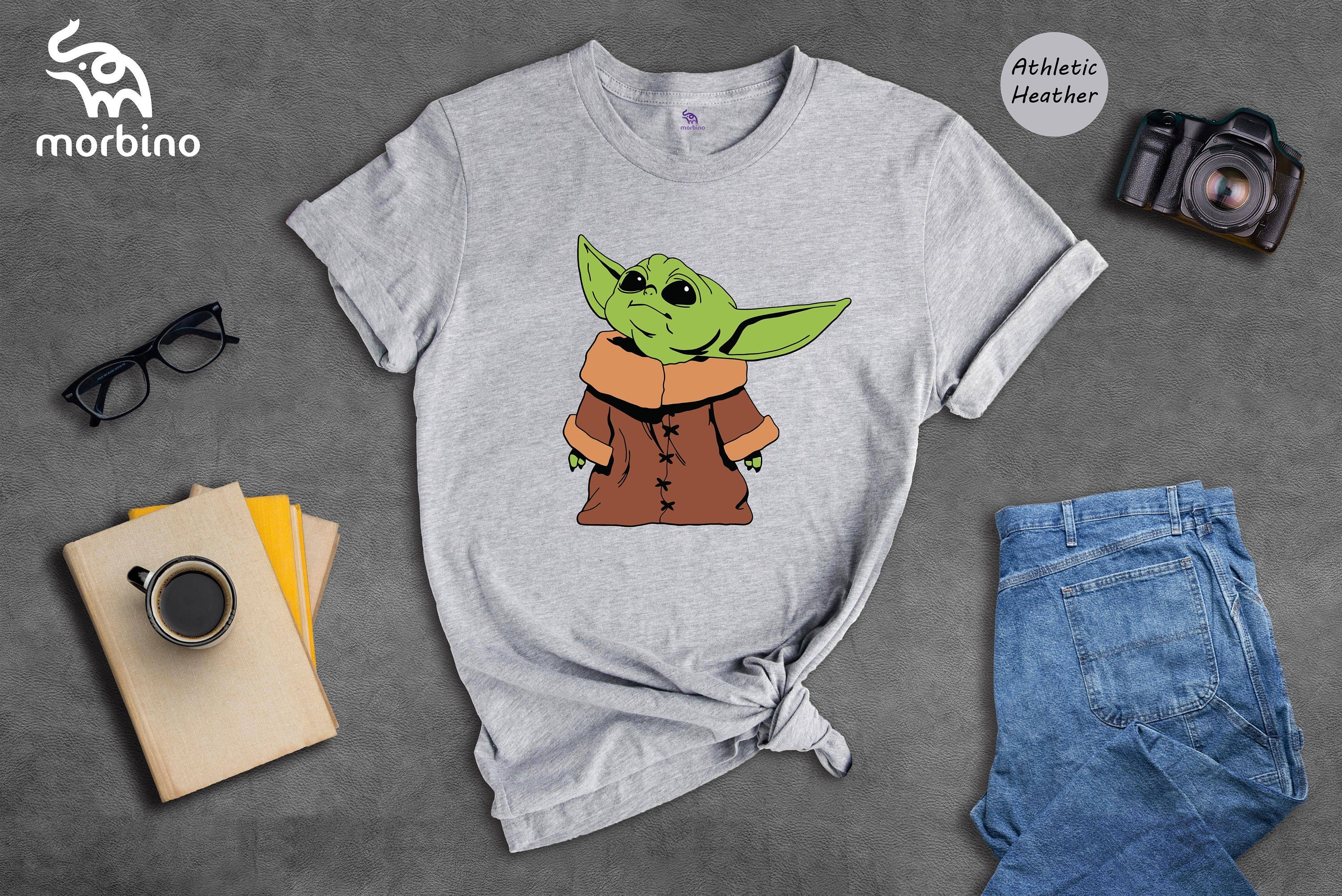 Discover Baby Yoda Shirt, The Mandalorian Shirt, Star Wars T-Shirt