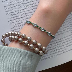 Eisiger Jadeit Jade Silber Armband Ultra Transparent Echt Guatemala Typ A Jadeit 925 Sterling Silber Einstellbare Länge Geschenk für Sie