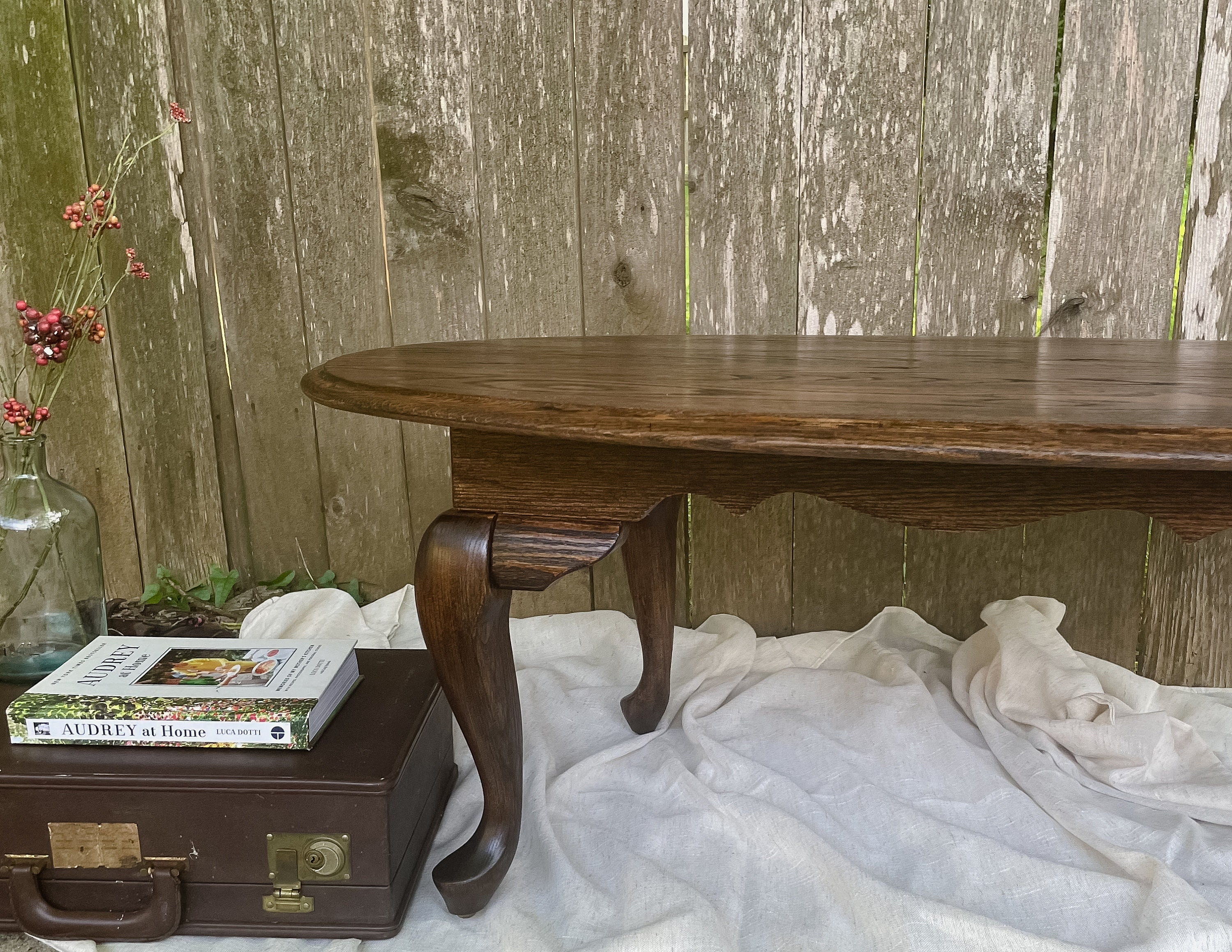 Vintage Broyhill Furniture Solid Oak Rustic French Country Etsy