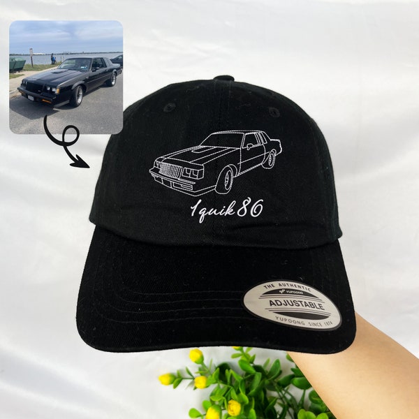 Custom Embroidered Car Hat, Mens Custom Baseball Cap Car, Monogrammed Cars For Dad, Pesonalized Race Car hat, Truck Hat, Gift For Men