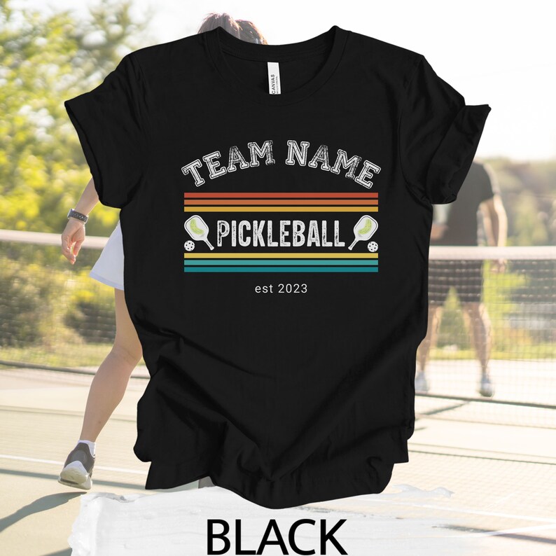 Personalized Pickleball Team Tshirt Custom Pickleball Shirts