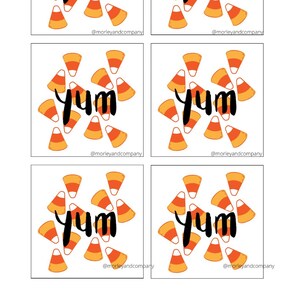 キャンディコーンカード: 即時ダウンロード
